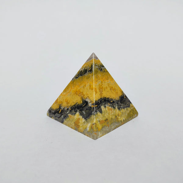 Bumblebee Jasper Pyramid